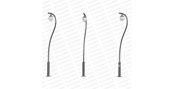 «Капля» лк б/ЗДФ декоративная опора