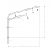 Консольный кронштейн двухрожковый К9-2,5-2,0-1-1