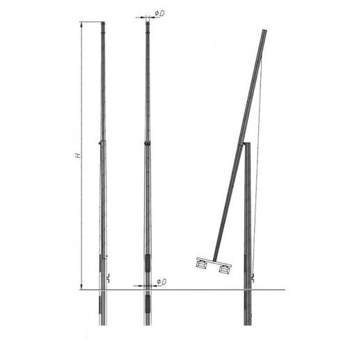 Опора МТ-10/2Г
